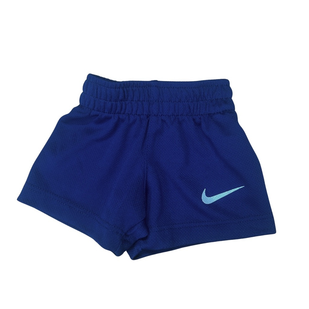 Nike Navy Blue Athletic Shorts with Elastic Waistband